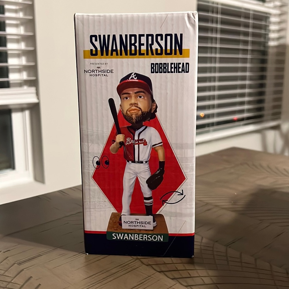 2019 Atlanta Braves Swanberson Bobblehead